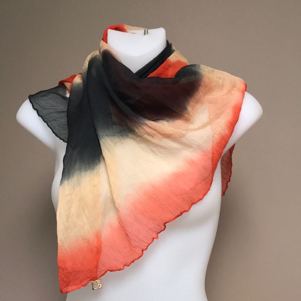 SIR ALISTAR RAI Scarf Wrap Silk * Perfect for Fall